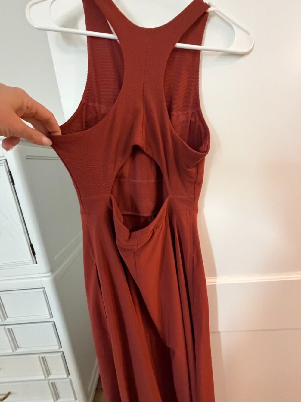 Athleta Midi Tank Dress Size Small - Picture 4 of 6